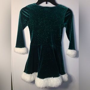 Bonnie jean Christmas dress for girl. Worn a few times but still good.